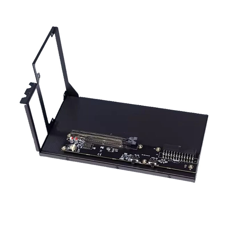 Oculink Egpu Dock Graphics Card - ノートパソコン用、eGPU（拡張グラフィックスカード）対応、OculinkグラフィックスGPUドック＋ベースプレート、PCIe4.0 X4対応、外部ビデオグラフィックスカード、16Gt/s