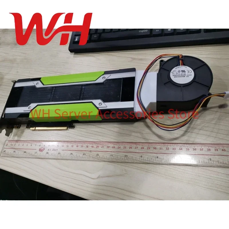 Ai Deep Learning Workstation Gpu 24Gb - Nvidia Tesla P40 24GB GPU、GDDR5、PCIEグラフィックスアクセラレーターカード。冷却ファン付き。AI推論や深層学習に最適。